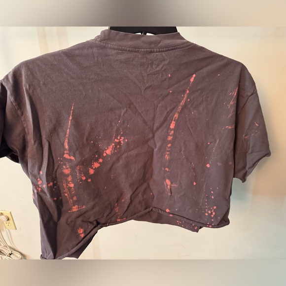 Stylish Women's Purple Crop Top - Picture 2 of 4